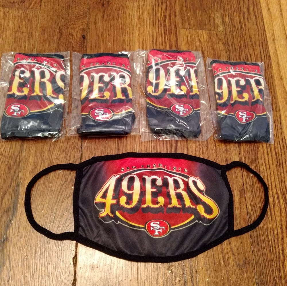 San Francisco 49ers mask 5pcs set